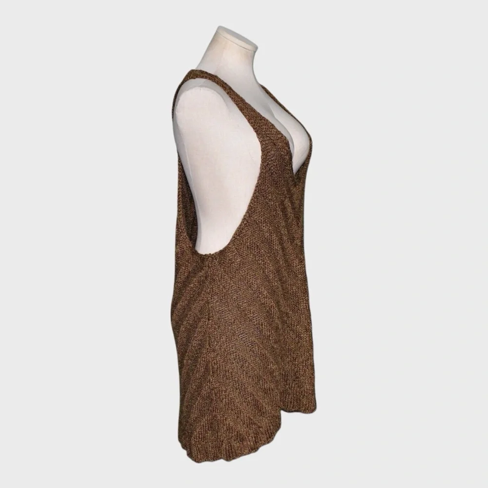 NWT Free People Chevron Sweater Tank Top